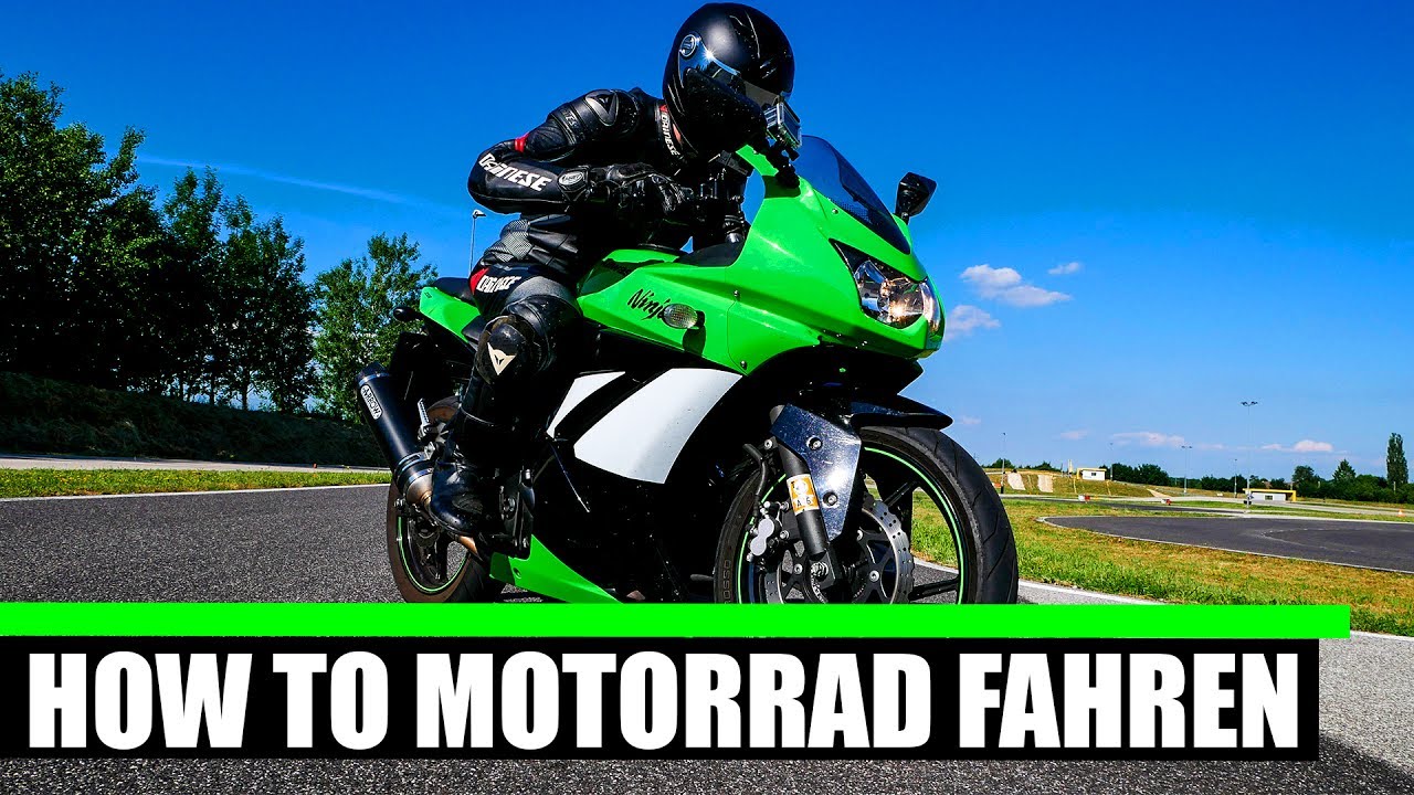 MOTORRAD ANFAHREN UND SCHALTEN