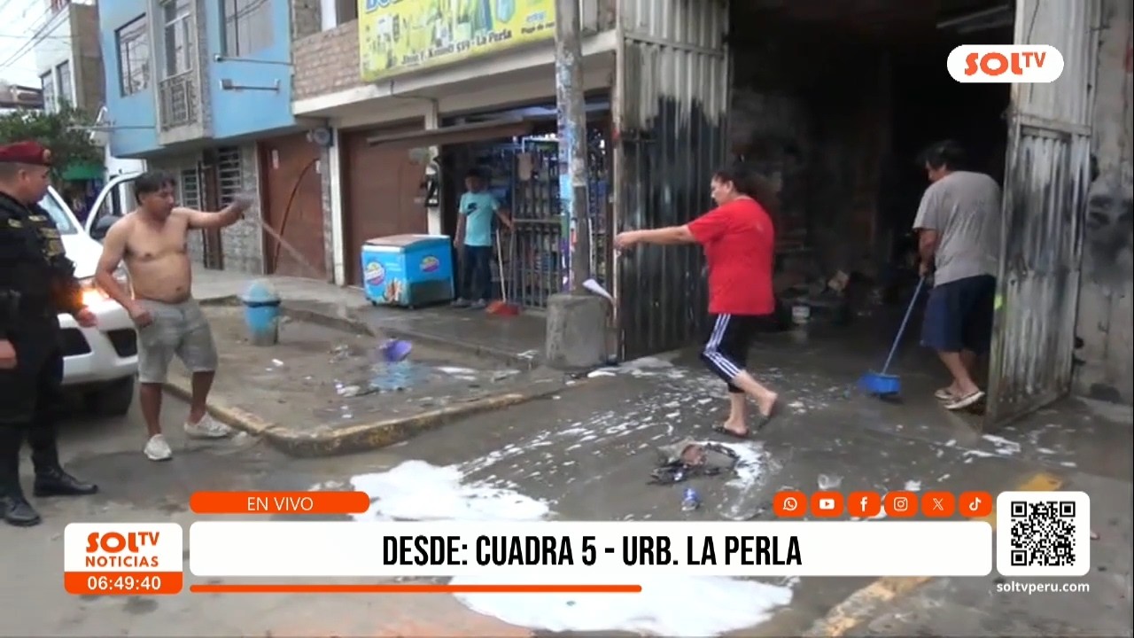 La Perla: incendio en vivienda por celular deja daños