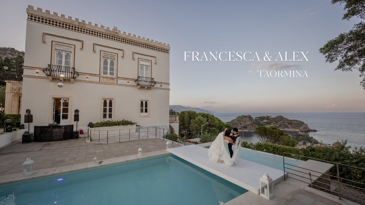 Elegant Sunset Wedding at Villa Mon Repos | Francesca & Alexander