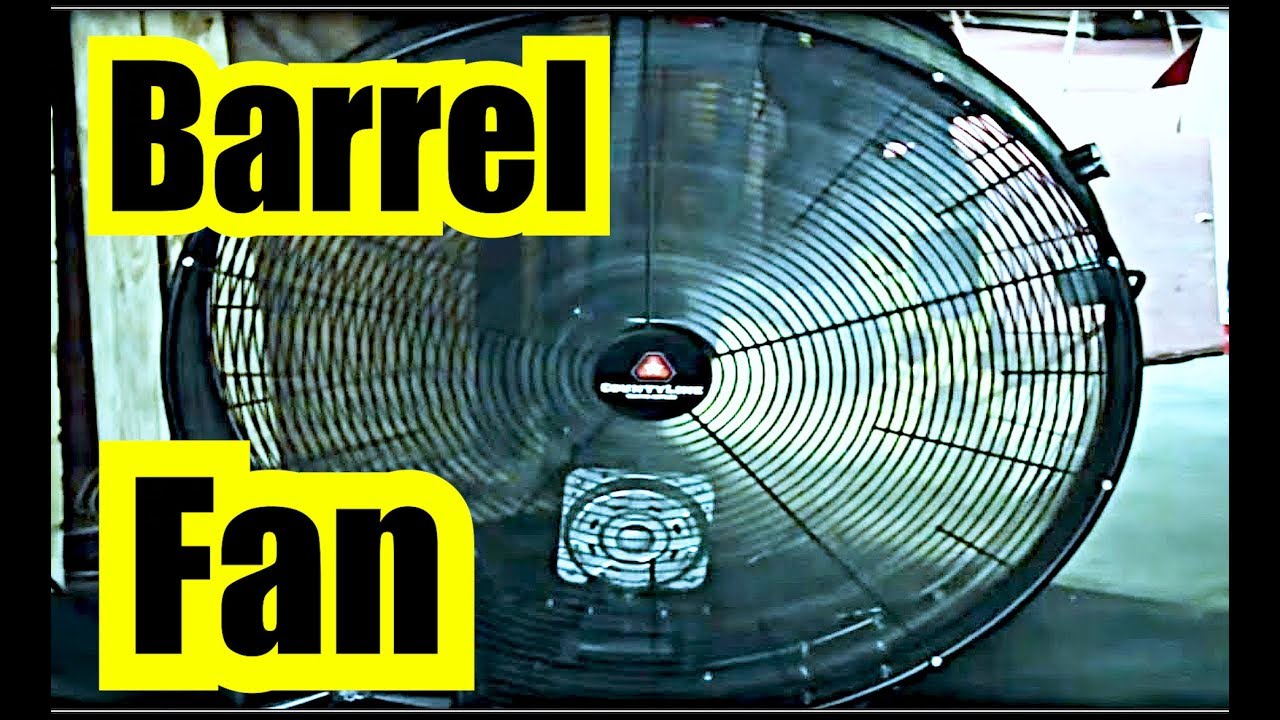 COUNTYLINE BARREL FAN NOISE 12 hours of AWESOME FAN WHITE NOISE w/ BLACK SCREEN = FAN SLEEP