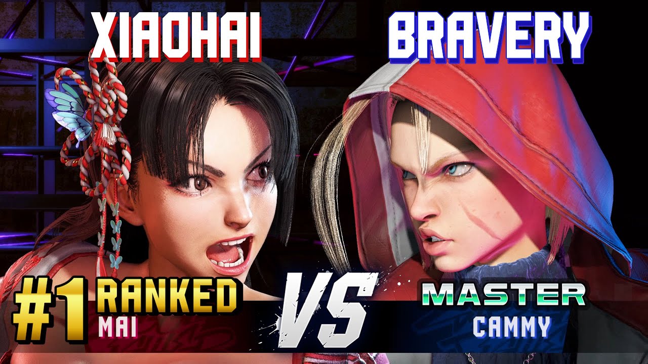 SF6 ▰ XIAOHAI (#1 Ranked Mai) vs BRAVERY (Cammy) ▰ High Level Gameplay