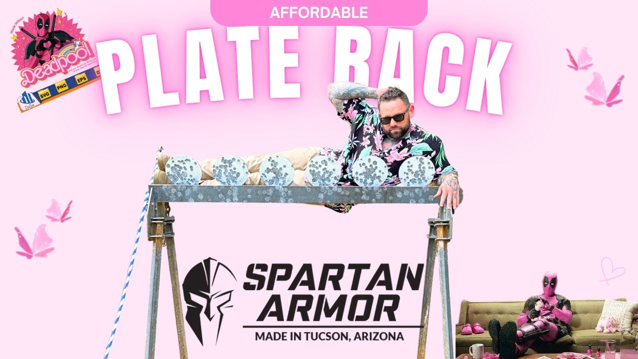 Spartan Armor Systems DIY AR500 Plate Rack Review