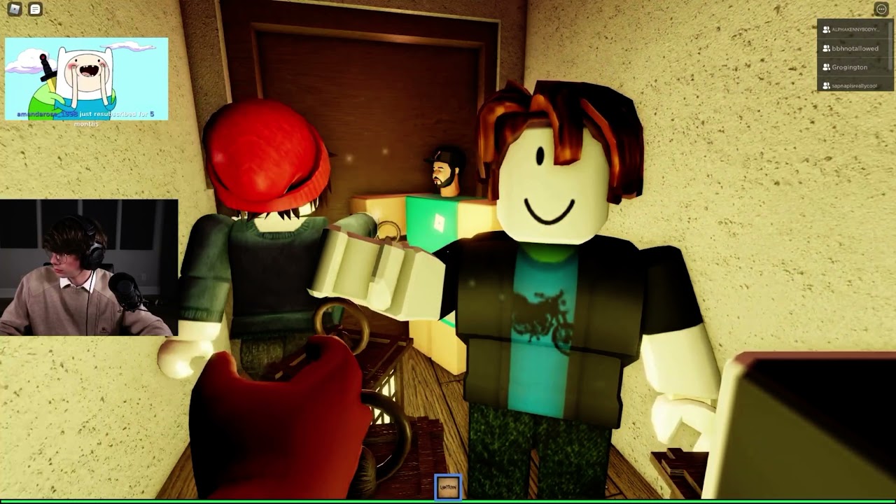 Karl Jacobs Plays Roblox Mimic 3 w/Georgenotfound, Sapnap, Quackity and Badboyhalo