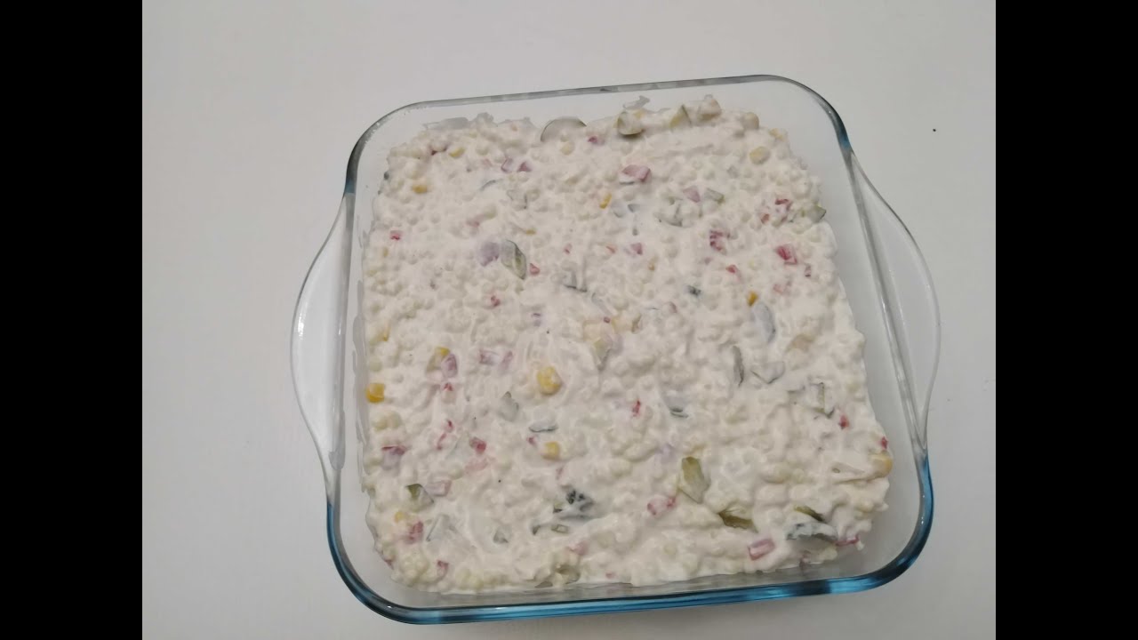 Tavuklu Yoğurtlu Kuskus Salatası Tarifi | Eylem İle Nefis Lezzetler