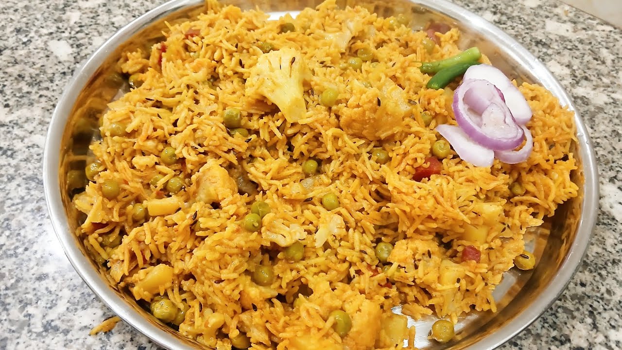 मटर वाले चावल बहुत आसान स्टेप्स और सिंपल तरीके से | Peas Rice With Unique Taste
