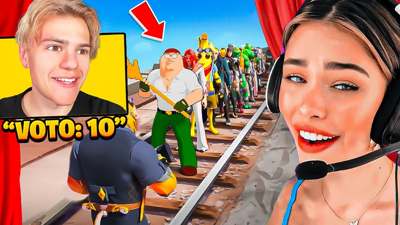 La MIA RAGAZZA si INFILTRA nella mia SFILATA su FORTNITE!