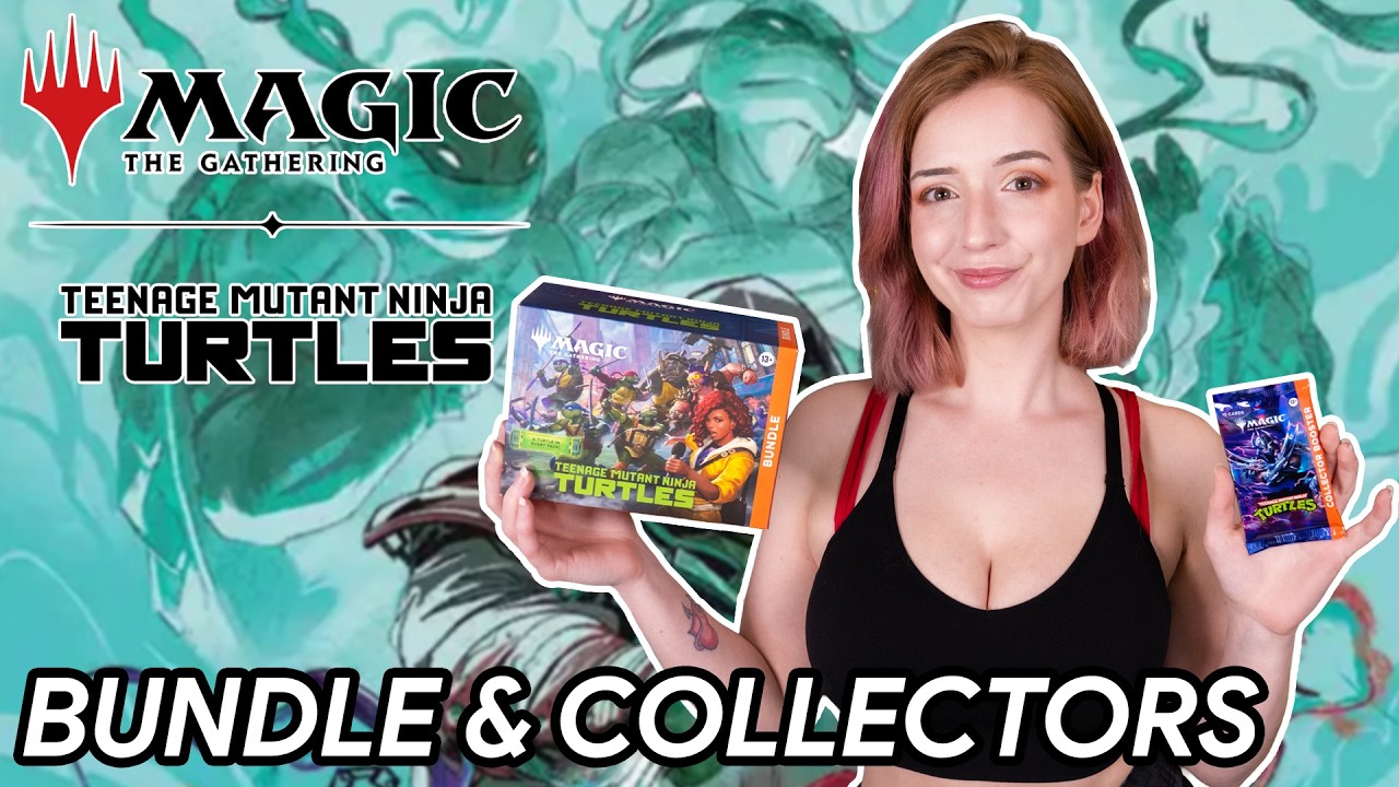 Unboxing the MTG Teenage Mutant Ninja Turtles Bundle & Collectors Booster!