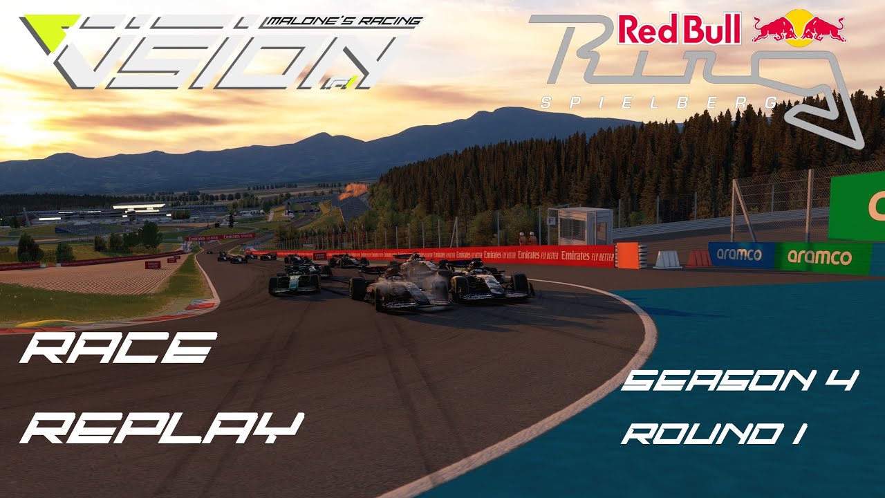 VISION F1 Race Replay Red Bull Ring S4 R1