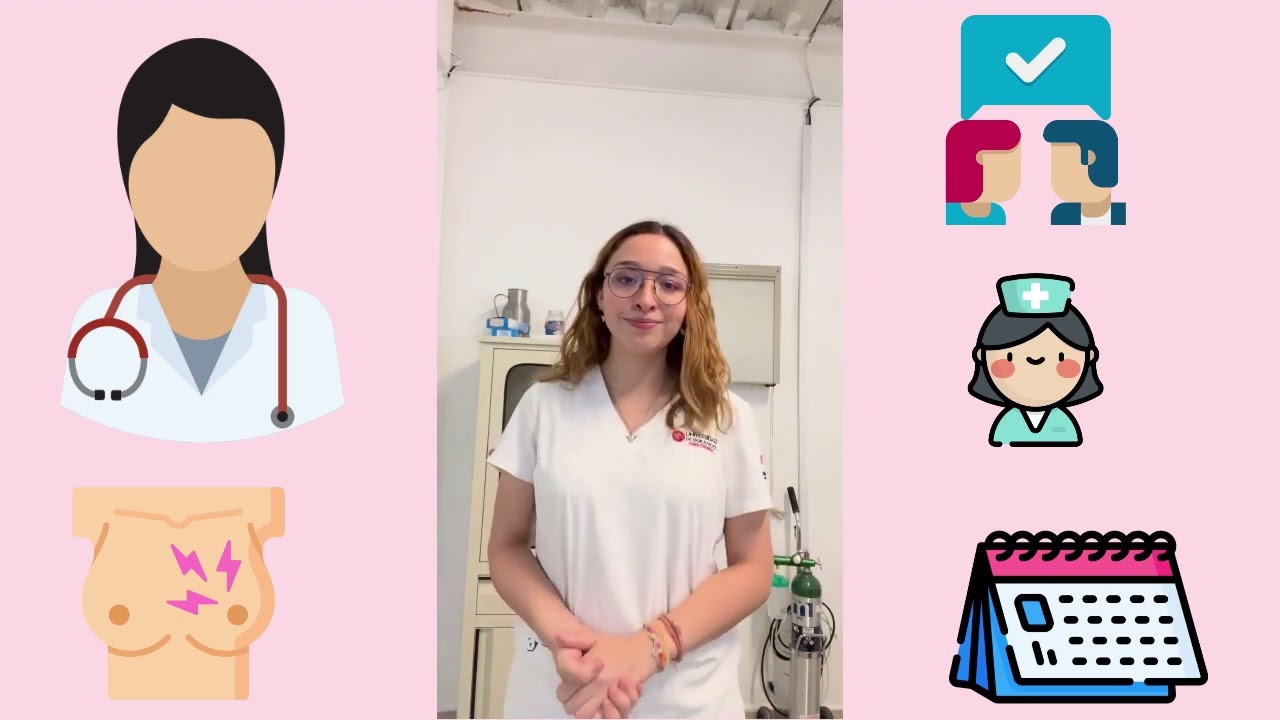 Técnica de exploración de mama en consulta