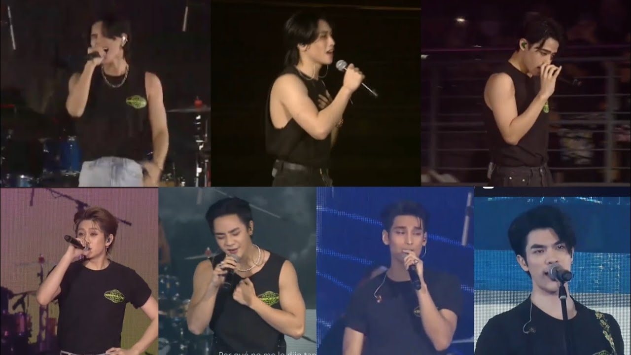 Jeff, Us, Barcode, Apo, Ta, Bible y Mile cantando en KP WTF 2023 ! #theendofkinnporsche