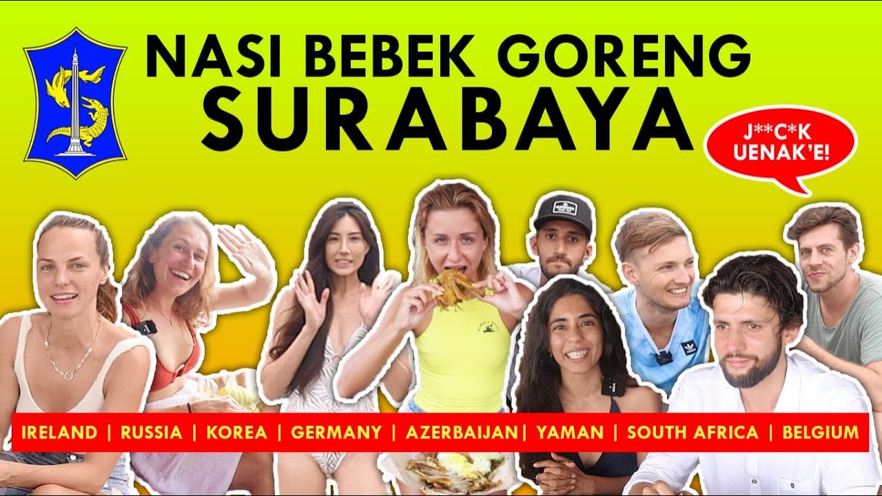 NASI BEBEK GORENG SURABAYA | PEMERSATU EROPA AFRIKA ASIA