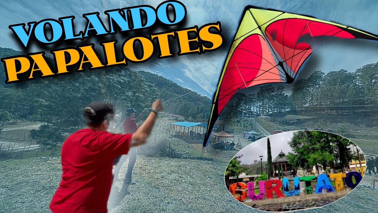 Un día más en SURUTATO// volamos papalotes
