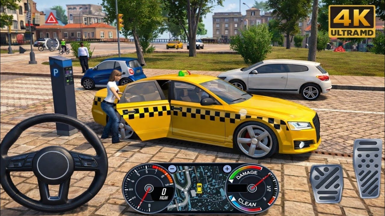 New Taxi Driver 2026 🚖 | Passenger Pick & Drop Challenge | City Driving Simulator 3D Android
