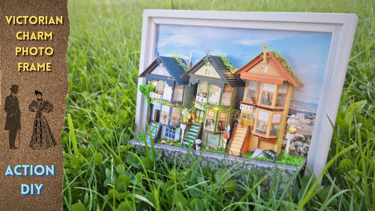 Victorian Charm Photo Frame - ACTION DIY | Satysfying & Relaxing Video