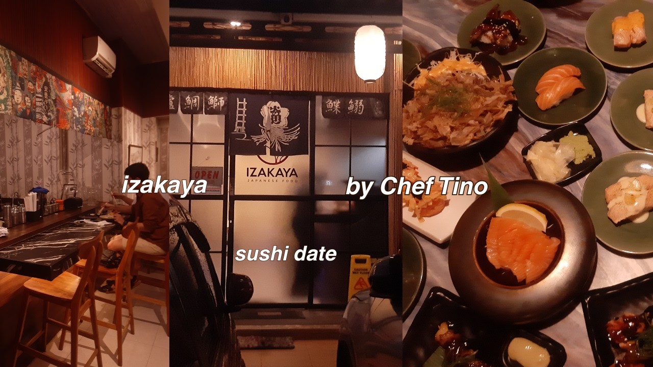 sushi vlog | izakaya by Chef Tino at Godean Yogyakarta 🍣🍢🐟🍵