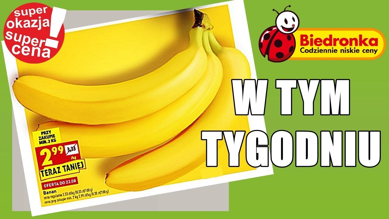 ( Gazetka Archiwalna ) Gazetka Biedronka od 20.08.2018 | W Tym Tygodniu
