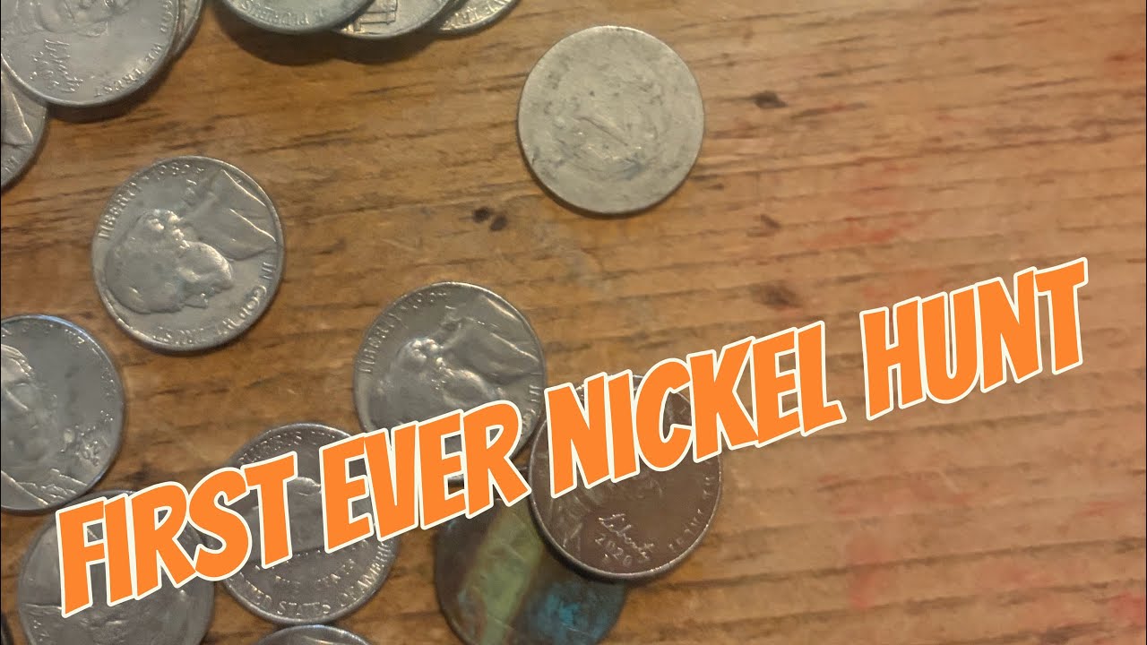 INSANE FIND!!! FIRST EVER NICKEL HUNT FROM 2 BANKS!!!