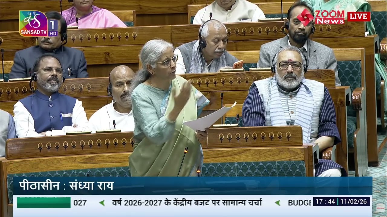 FM Nirmala Sitharaman’s Reply | General Discussion on Union Budget 2026–27 | Parliament