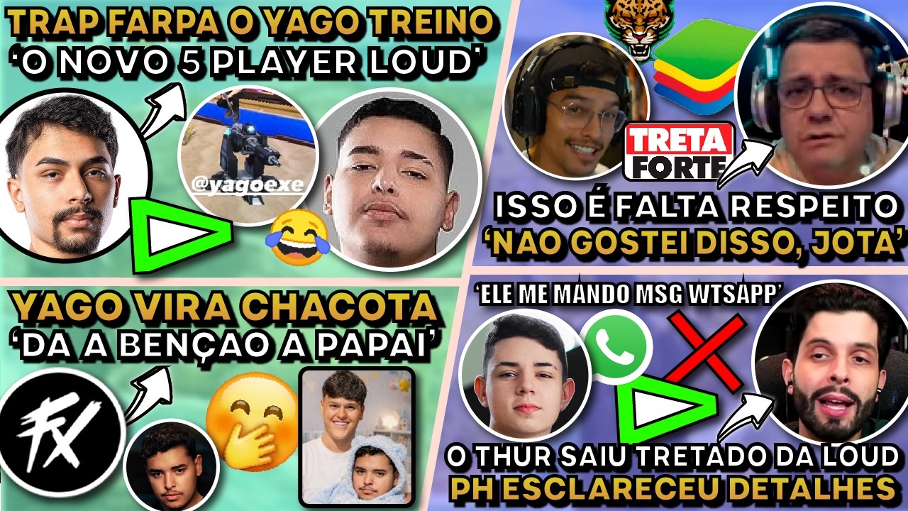 MT7/TRAP FARPAM YAGO! CAPAO FICA CHATEADO JOTA! PH AINDA É TRETADO THUR? LUCI REVELA O SEGREDO MVP!