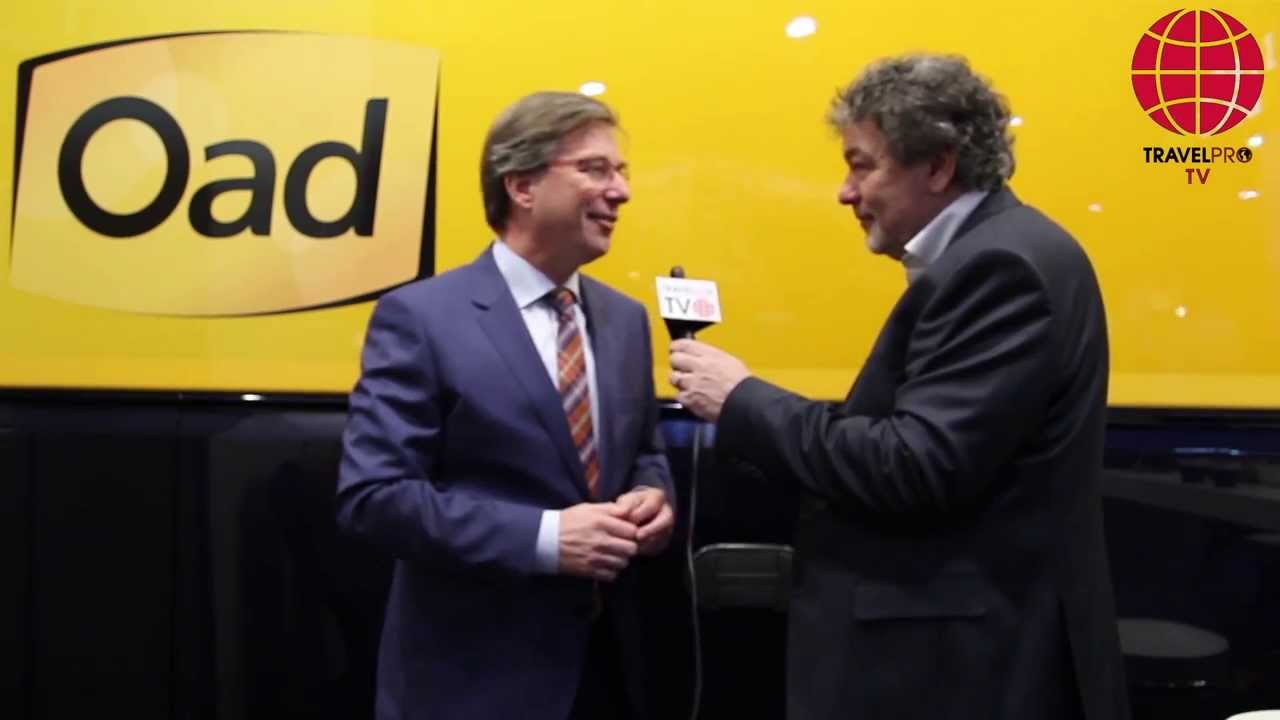TravelPro TV: Frans Schuitemaker met Oad Bus op Vakantiebeurs