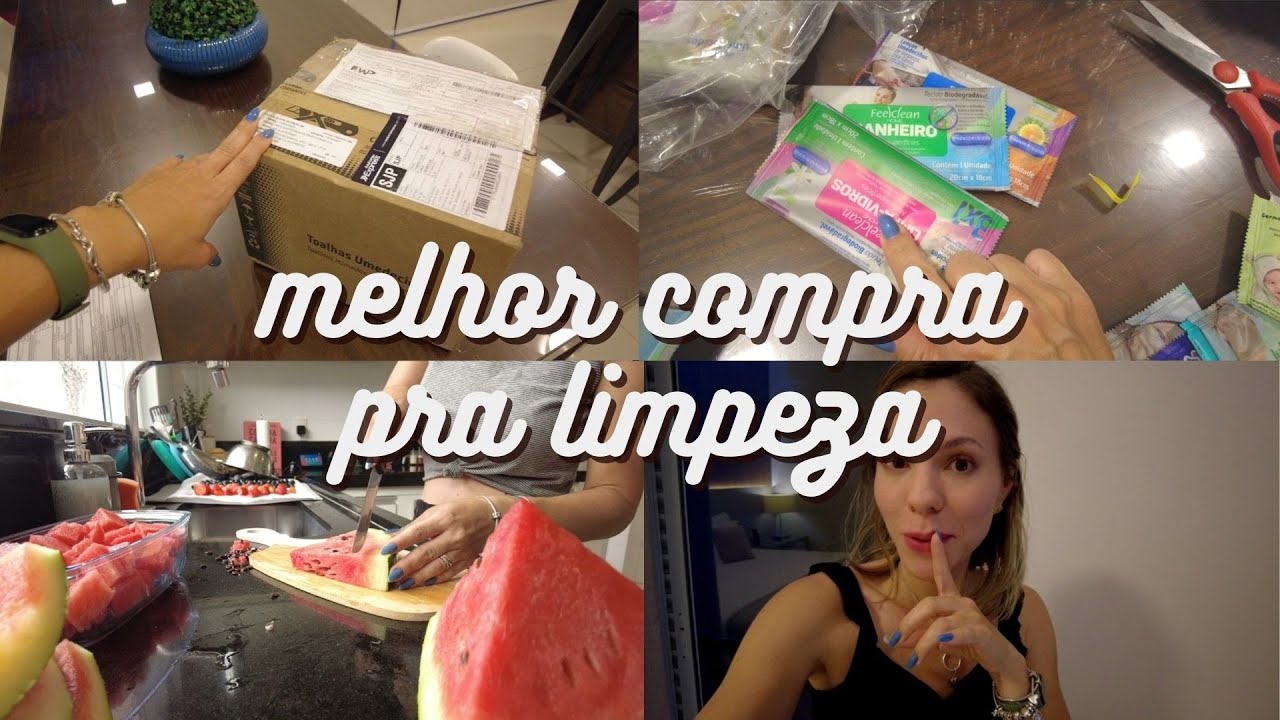 REPONDO O ESTOQUE DE LENCINHOS PARA CASA + HIGIENIZANDO FRUTAS - CASA DA NAT