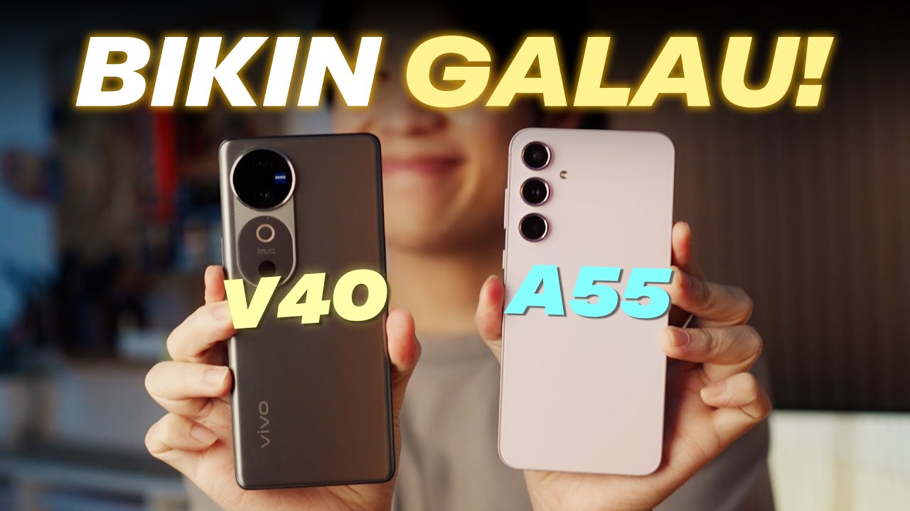 NGERI! vivo V40 NANTANGIN Samsung A55!
