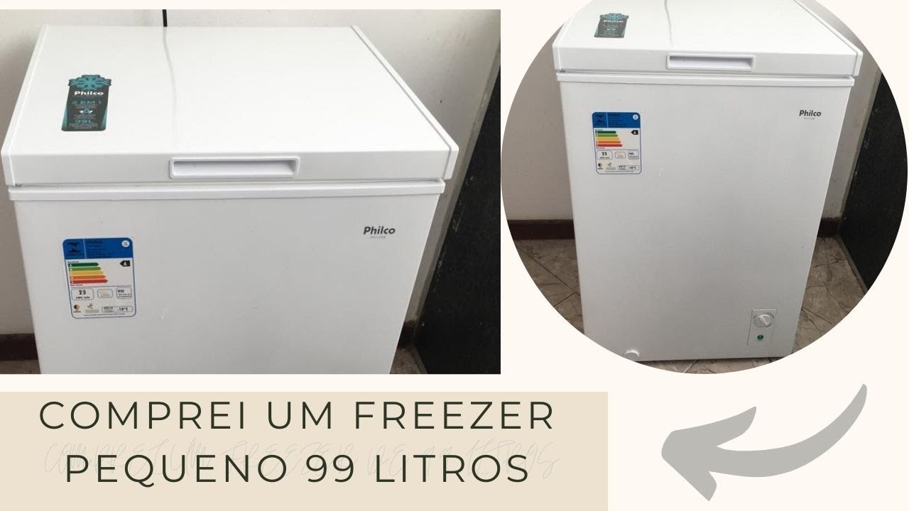 COMPREI UM FREZER PHILCO 99 LITROS PARA VENDER A&Ccedil;A&Iacute;, MAS N&Atilde;O DEU CERTO