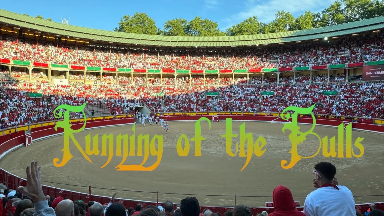 Encierro 2024 | Running of the bulls | TimeLapse | Stadium | Pamplona, Spain July 7th 2024