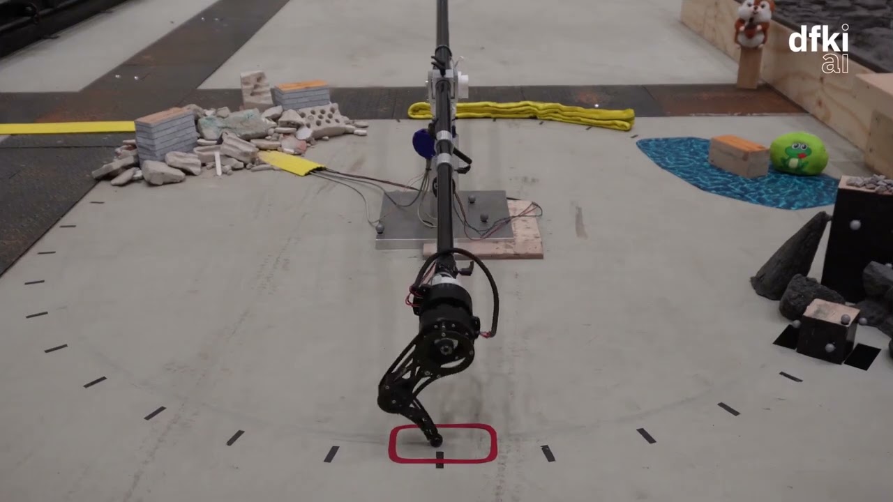 Model Predictive Parkour Control of a Monoped Hopper in Dynamically Changing Environments