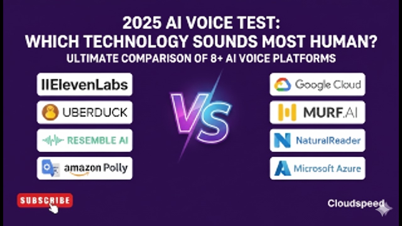 Here are the best AI voice technology (2025) - Google TTS vs Amazon Polly vs Eleven Labs