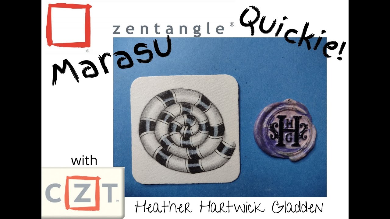 Zentangle® Quickie: Marasu