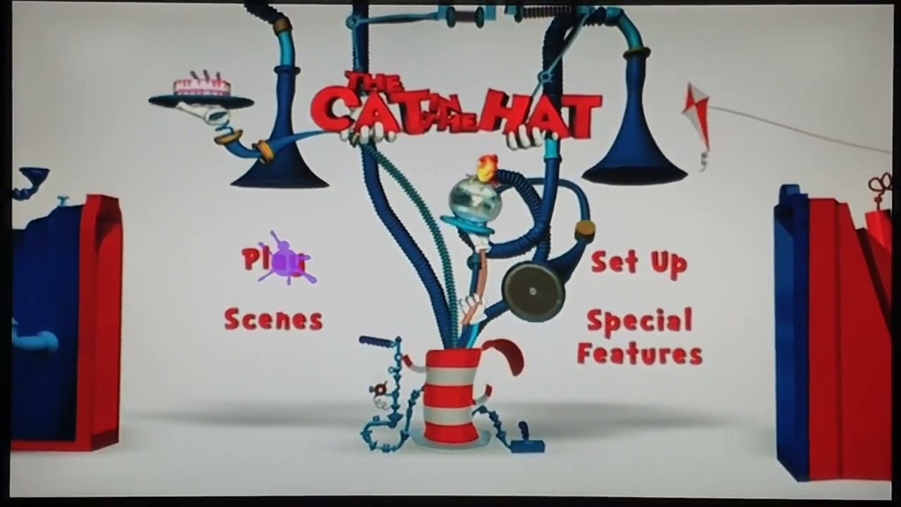 Cat In The Hat Menu