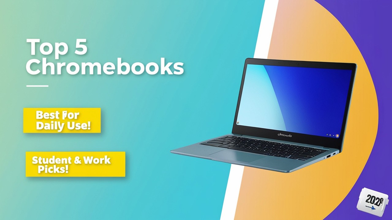 Top 5 Best Chromebooks for Daily Use in 2026 (Fast & Reliable Picks)