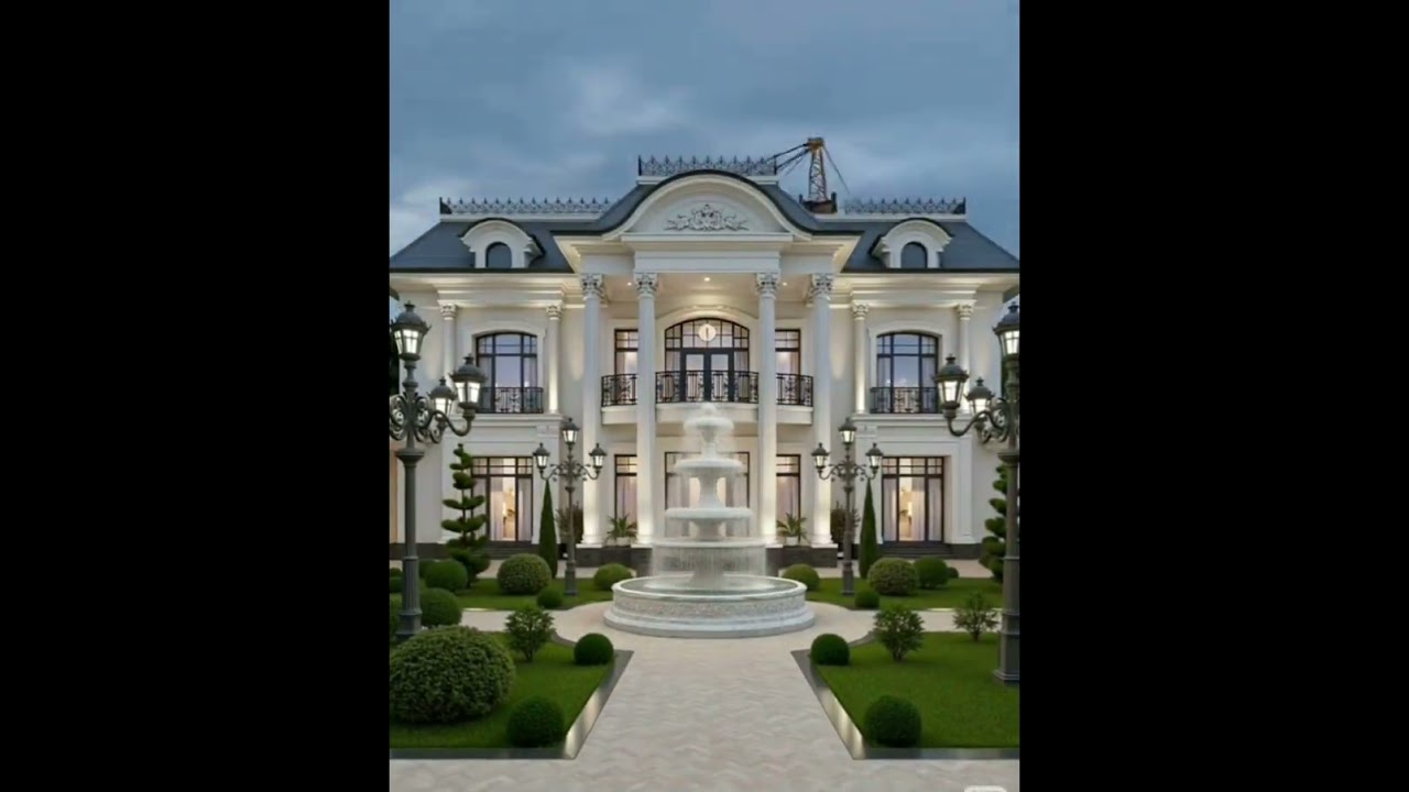 Luxury classic villa with elegant design ✨🏛️