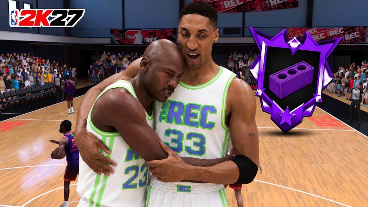 ПЕРВАЯ ИГРА В RANDOM REC В NBA 2K27... С ГРИППОМ.