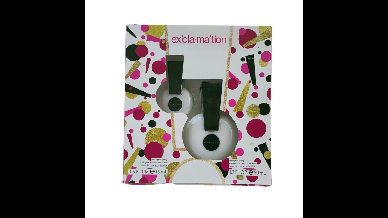 Set Perfume Exclamation Coty Eau De Toilette 50 Ml + 15 Ml