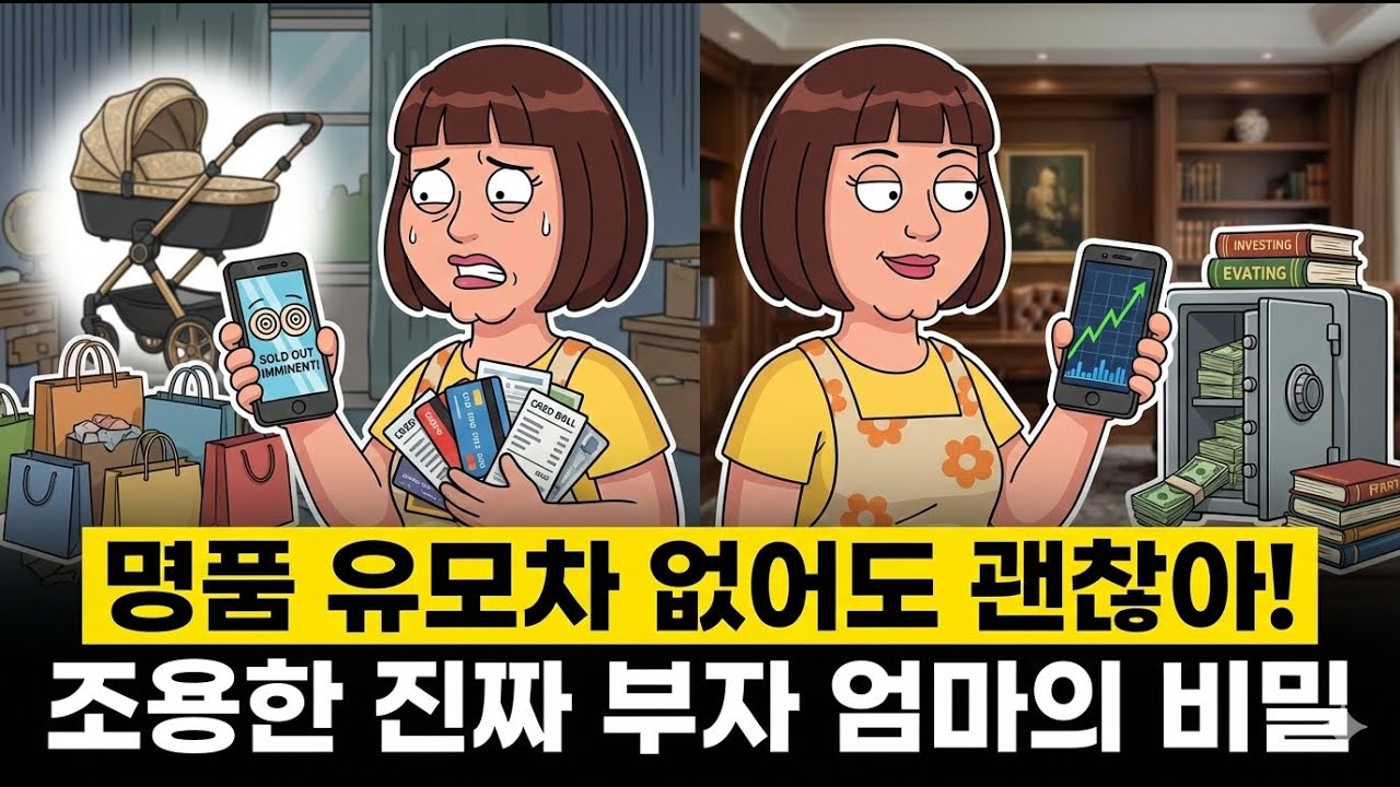 조용한 진짜 부자 엄마의 세 가지 비밀  | 경제 애니메이션