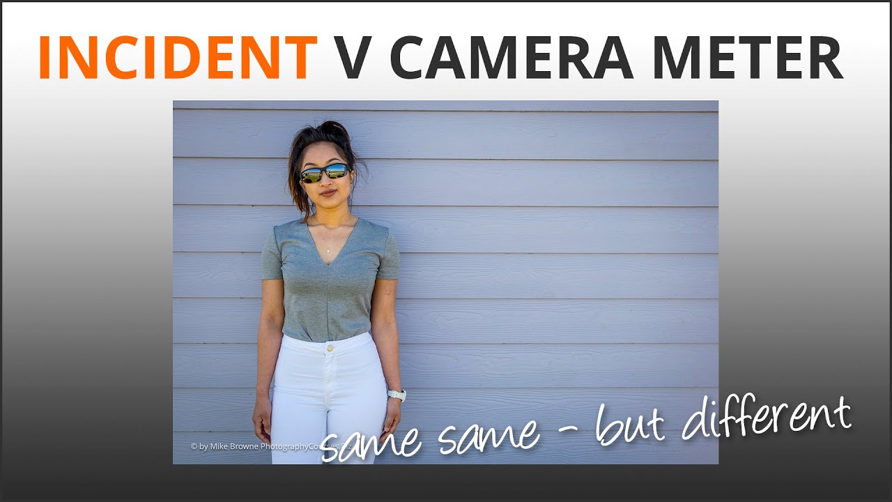 Photography Tips: Incident Lightmeter or Camera Meter