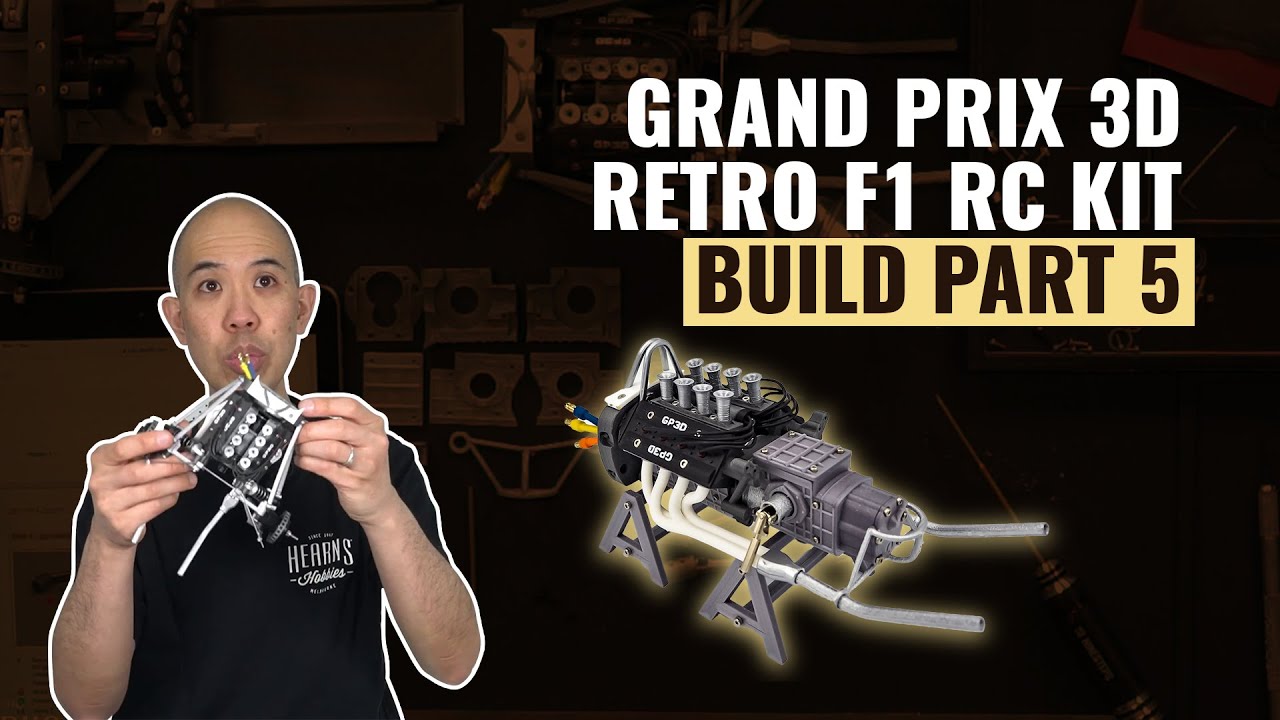 Grand Prix 3D | 1/10th Retro Formula 1 RC kit (Type L) Build| Part 5 | #askHearns