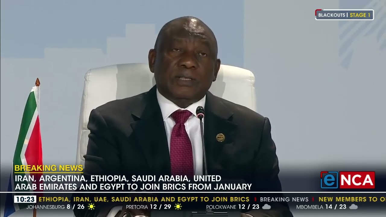 Six countries, including Egypt and Ethiopia join BRICS