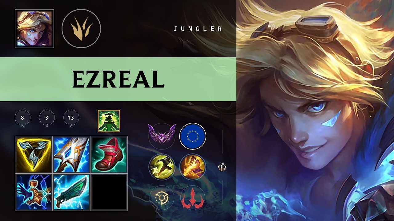 Ezreal Jungle vs Viego - EUW Master Patch 26.09