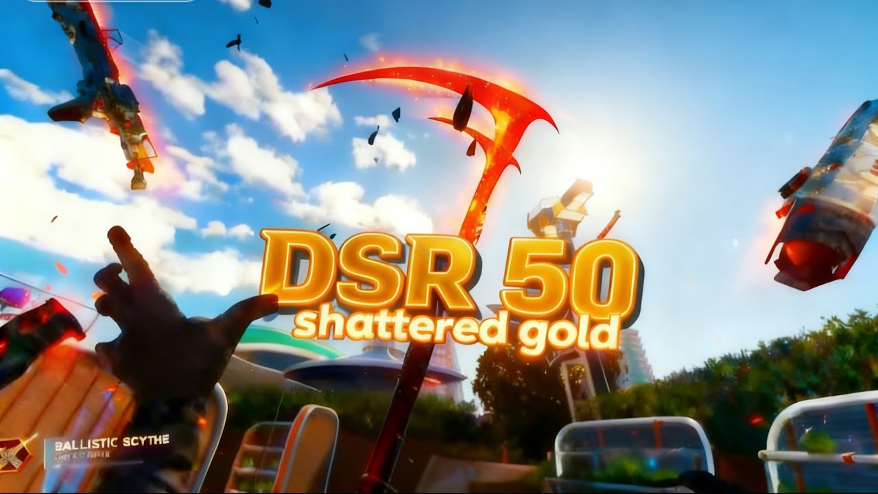Getting shattered gold for the DSR50 in BO7