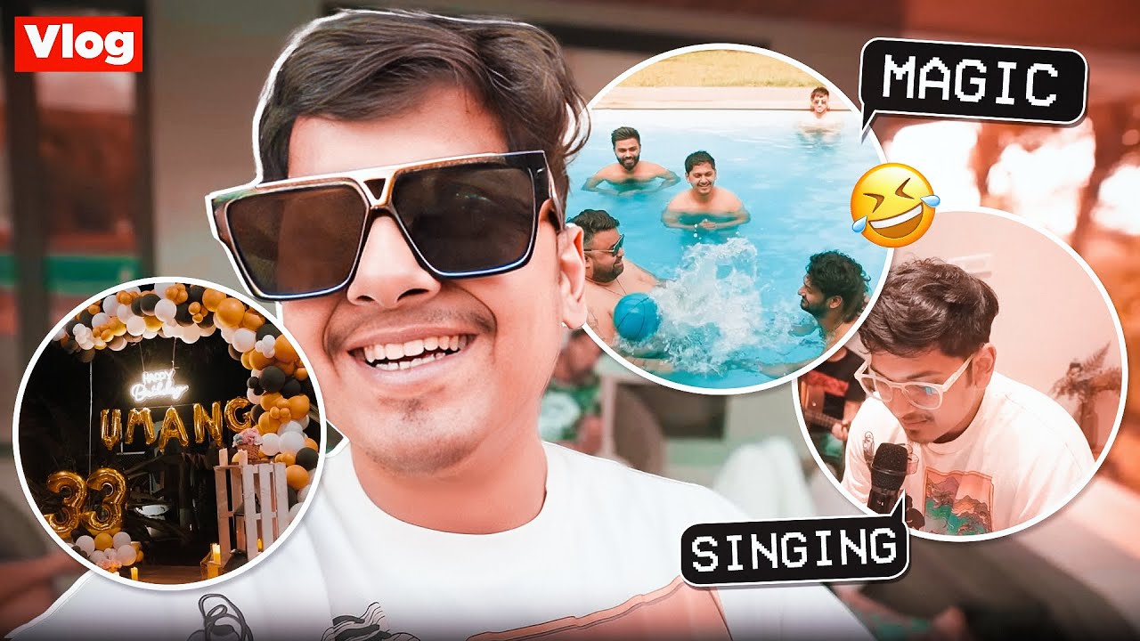 I was singing on his Birthday 😂 - Alibaug Trip Vlog