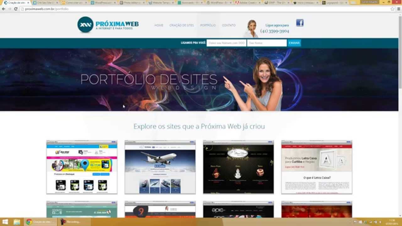 Introdução : Curso de Criação de Sites : Vídeo 01 de muitos