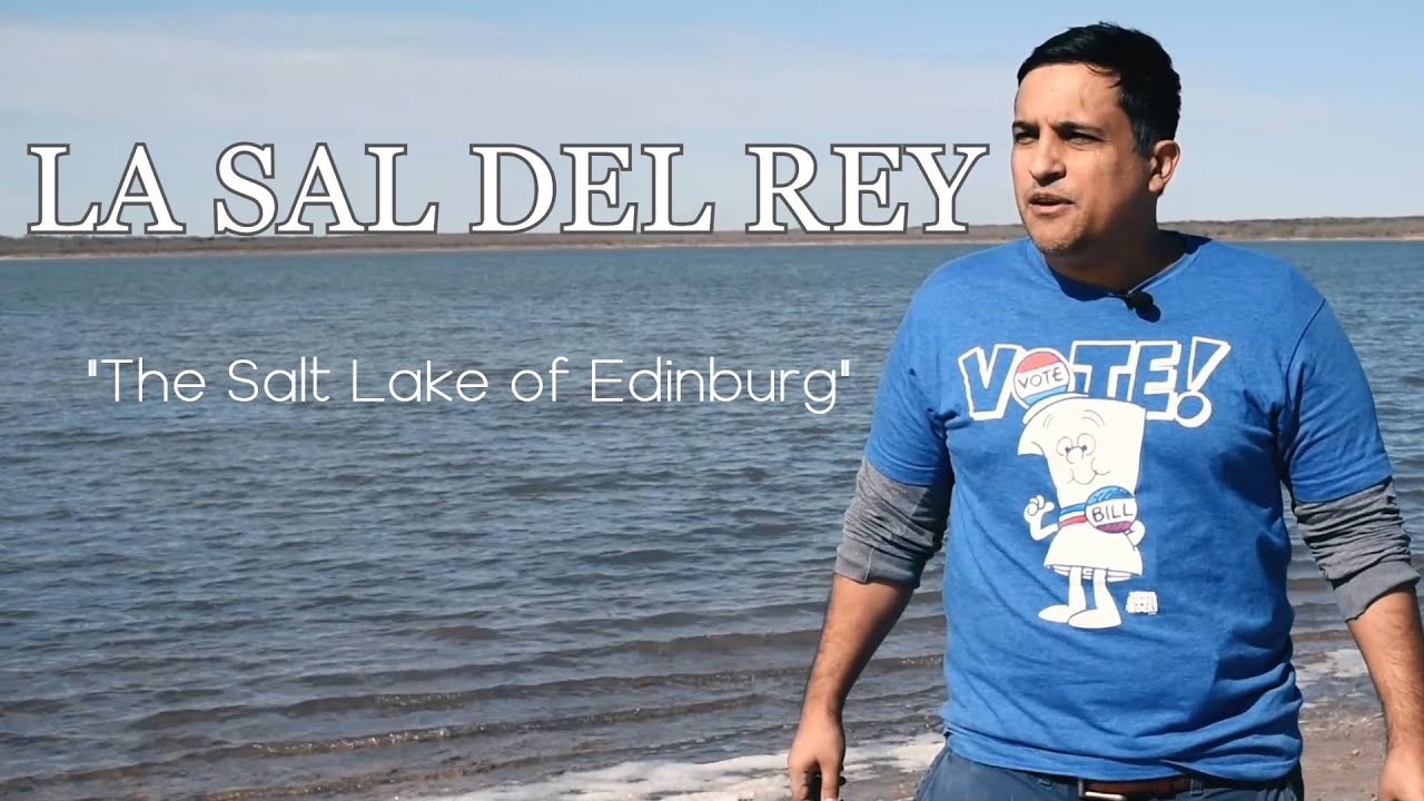 La Sal Del Rey in Edinburg, Texas. Prehistoric Salt Lake. Rio Grande Valley Sites of Interest.