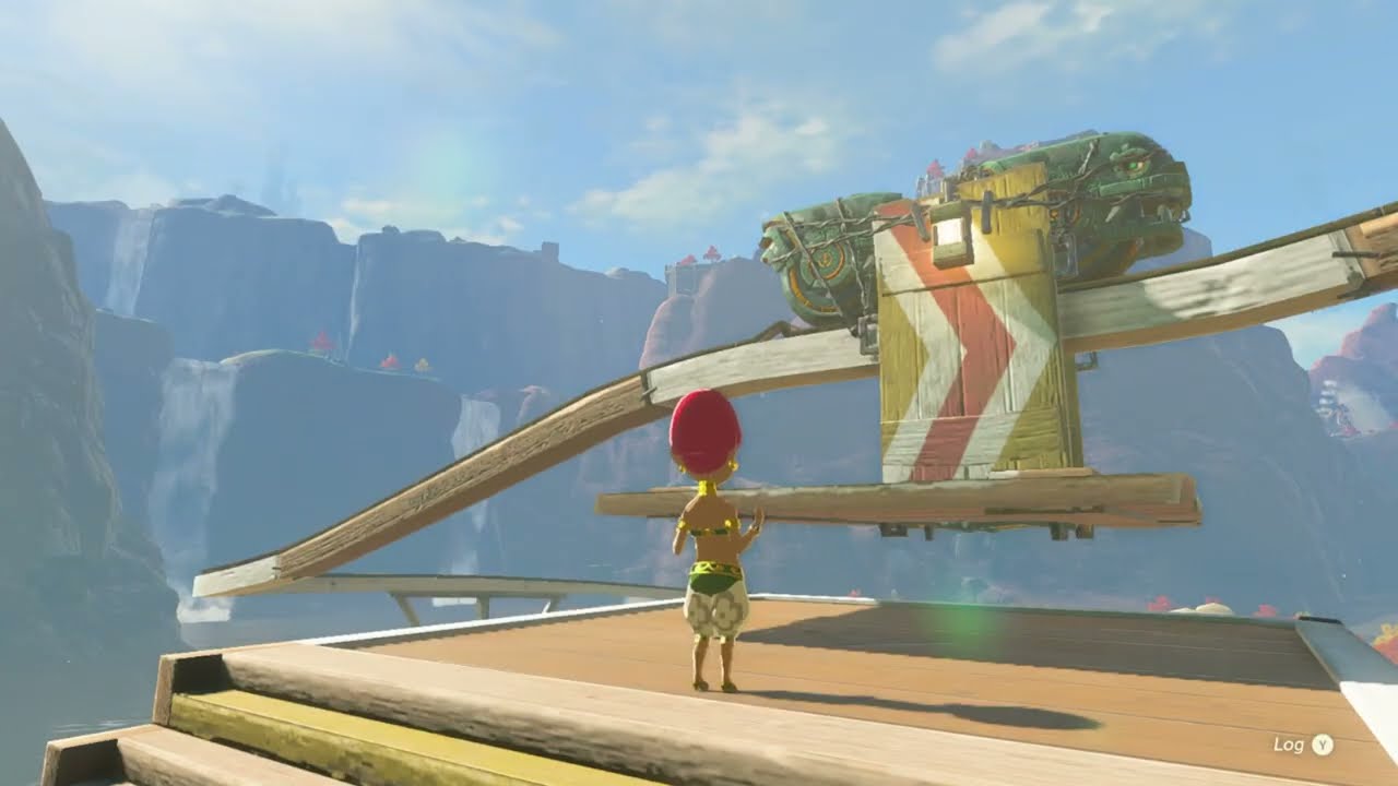 How to cover his eyes & get Mattison on railcar - Mattison's Independence Zelda Tears of the Kingdom