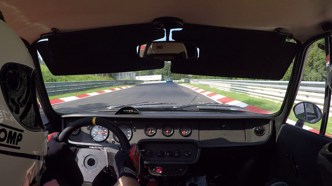 Škoda 110R on Nordschleife 10.06.2018 stint 4 - my fastest lap 8:55