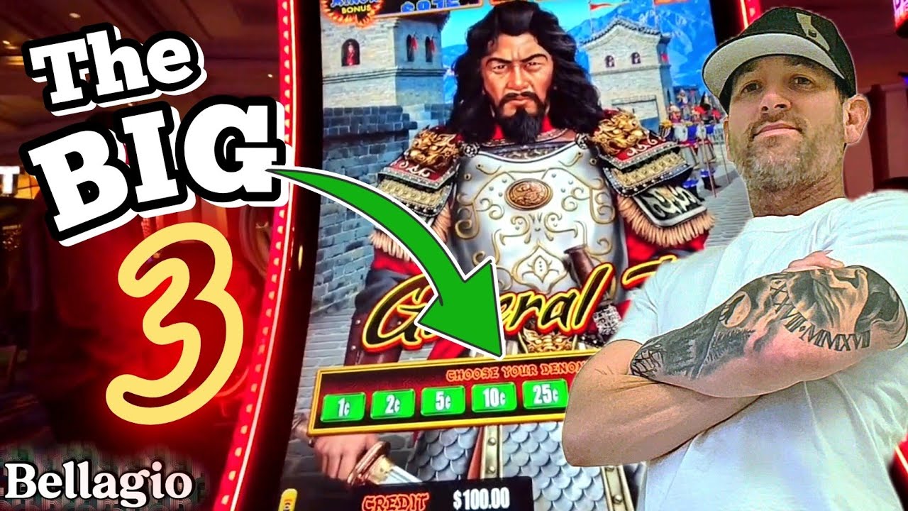The Only 3 Denoms You Need And Why: Bellagio Casino Las Vegas