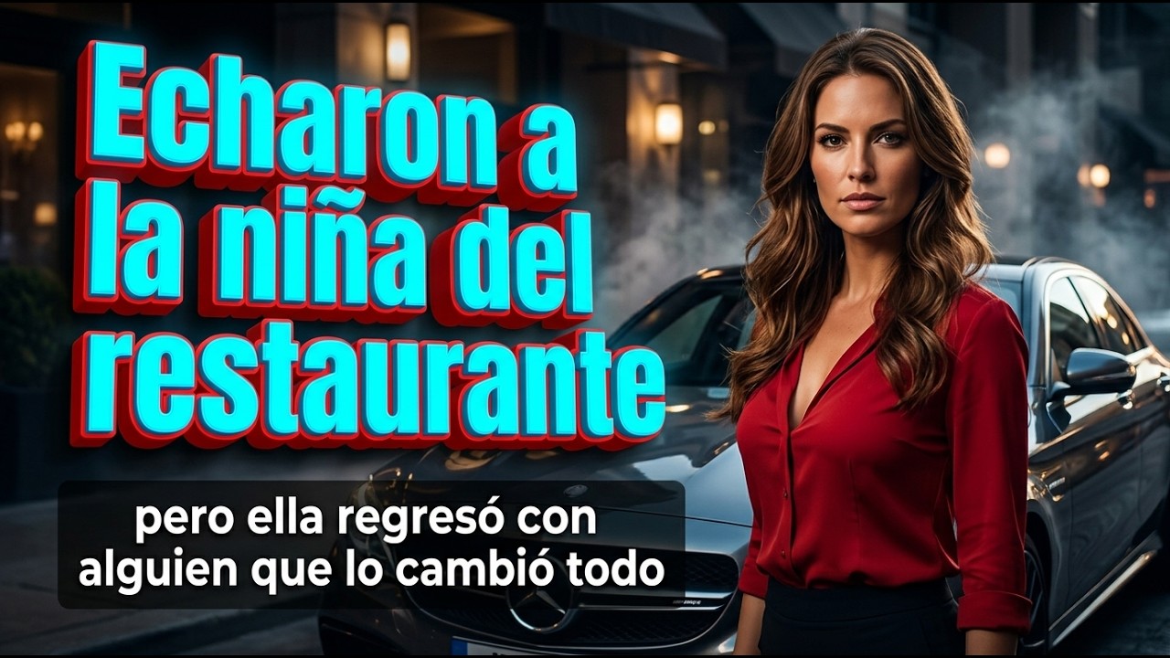 Echaron a la niña del restaurante, pero ella regresó con alguien que lo cambió todo
