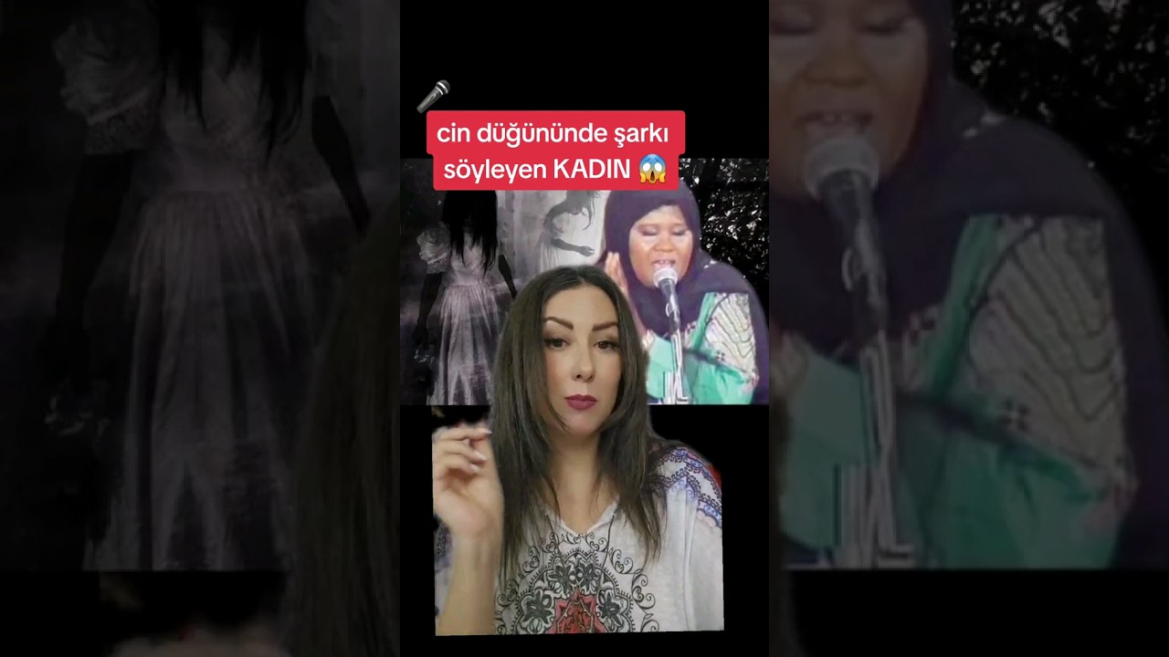 cin d&uuml;ğ&uuml;n&uuml;nde şarkı s&ouml;yleyen kadın 💃 #paranormal #ışılışık #shorts #korkun&ccedil;bilgiler